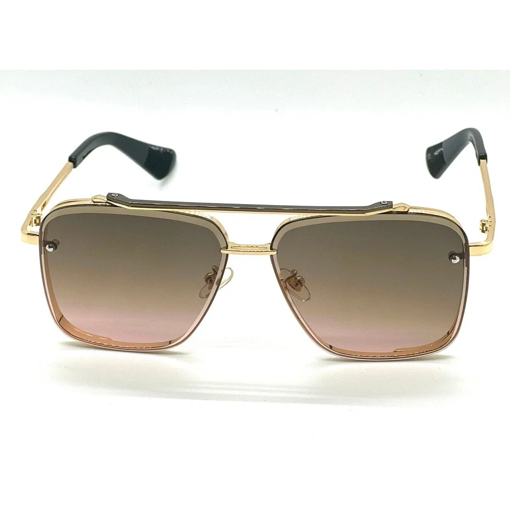 Sunglasses for Men Gold Frame Fashion Shades UV400 Protection Retro Driving‎ New